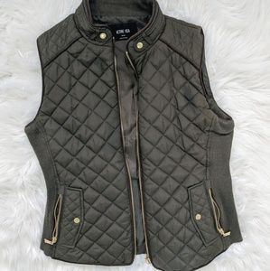 Dark Olive Green Vest
